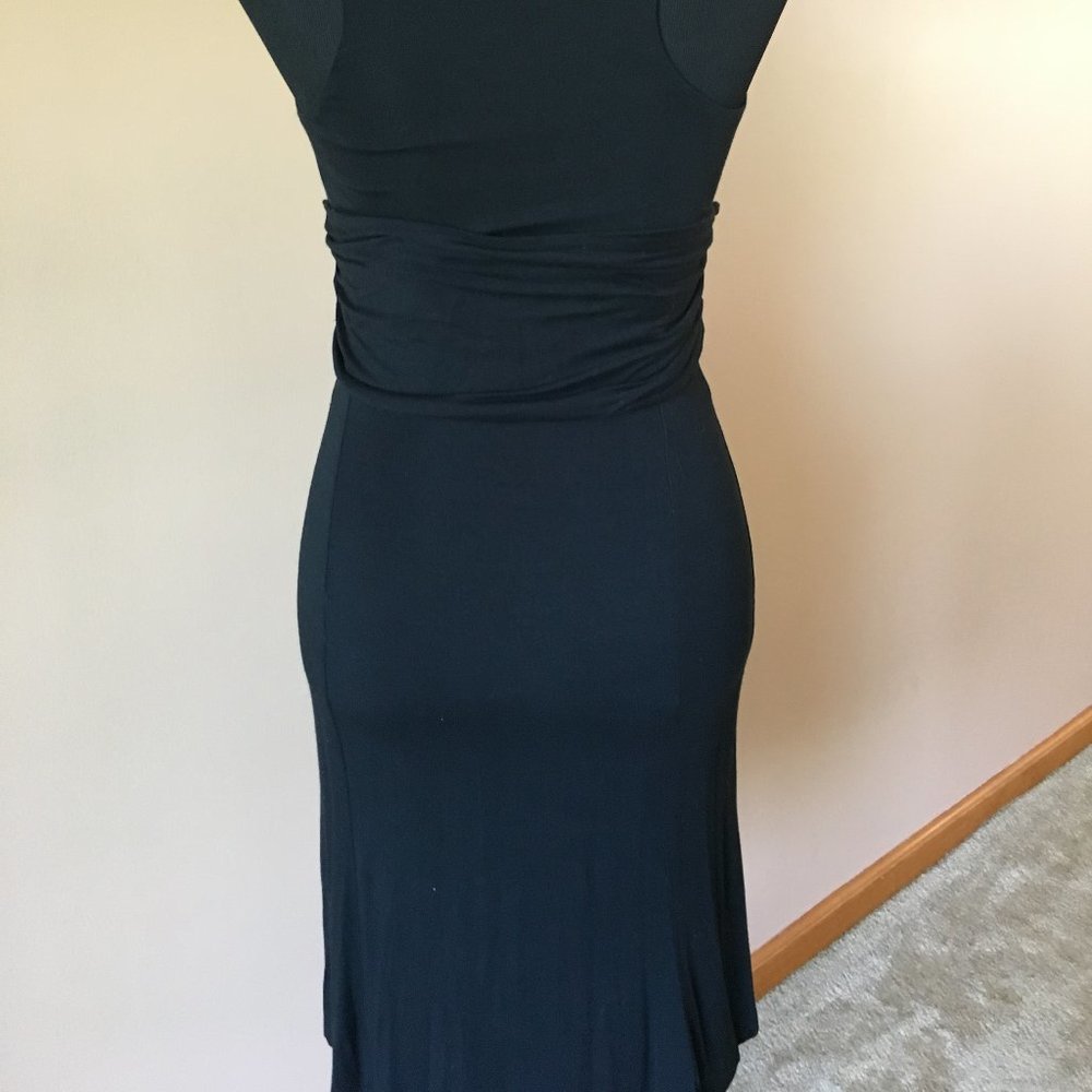 Miss Sixty Black Jersey Short Casual Dress - Picture 4 of 8